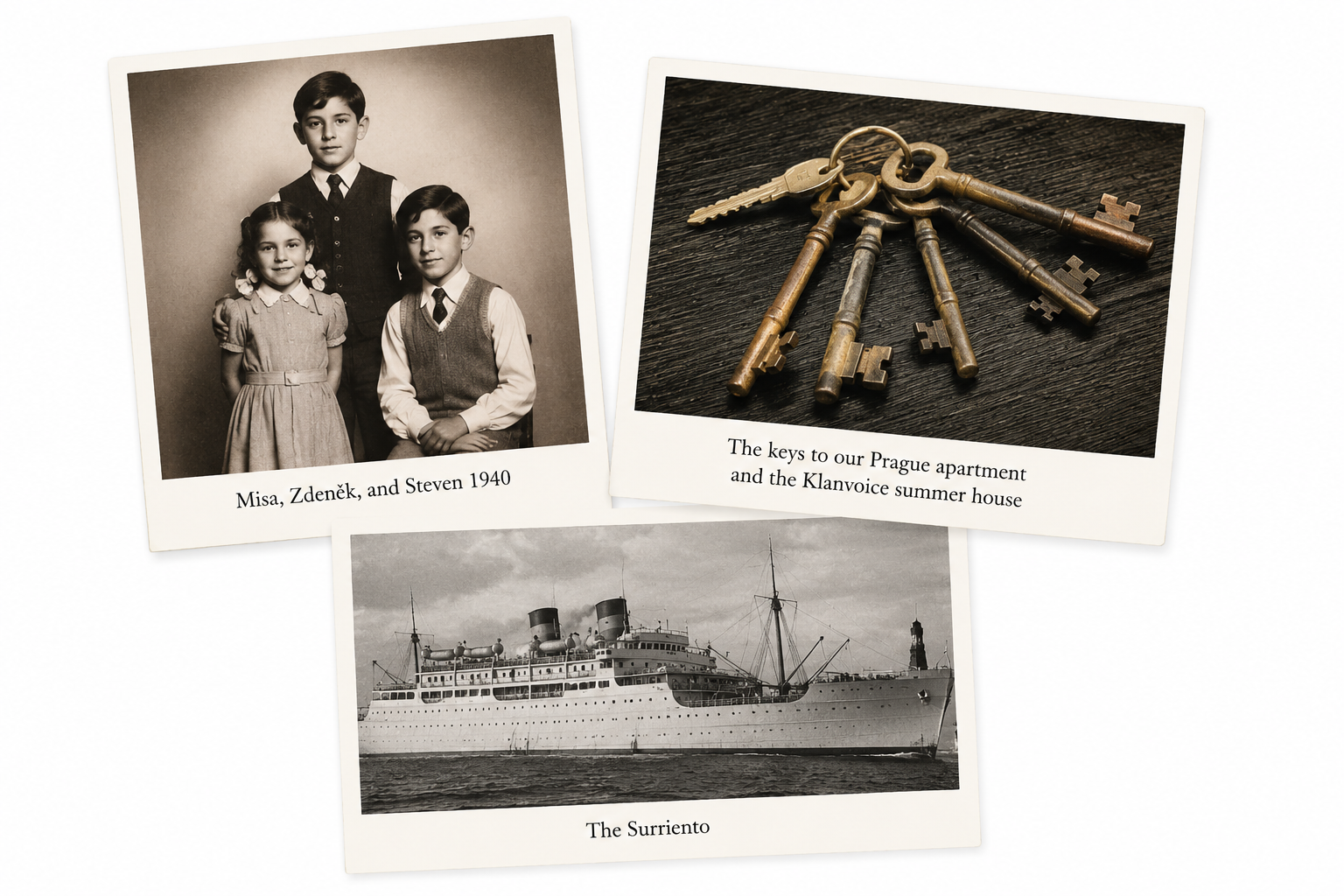 Kids, Keys And Boat